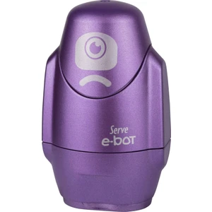 E-Bot Silgili Kalemtıraş Metalik Mor Tekli