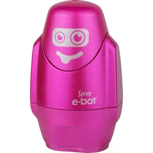E-Bot Silgili Kalemtıraş Metalik Pembe Tekli