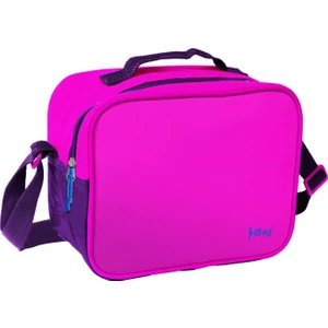 İbag Pembe/Mor Tek Bölme Beslenme Çanta (12828)