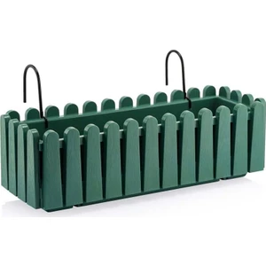 Drc Bahçe Balkon Çit Saksı Deniz Yeşili Renk