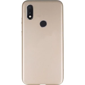DVR Samsung Galaxy M20 Kılıf Silikon Premier (Gold) + Nano Cam Ekran Koruyucu