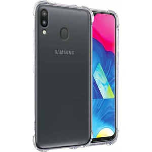 DVR Samsung Galaxy M20 Kılıf Darbe Koruma Silikon (Şeffaf)