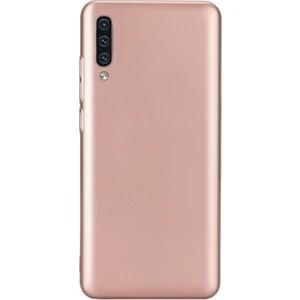 DVR Samsung Galaxy A70 Kılıf Silikon Premier (Rose Gold) + Nano Cam Ekran Koruyucu