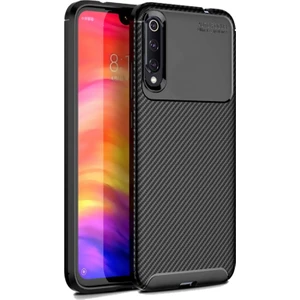 DVR Xiaomi Mi 9 Kılıf Silikon Negro Karbon Darbe Korumalı (Siyah)