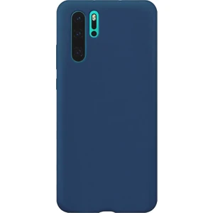 DVR Huawei P30 Pro Kılıf Silikon Premier (Lacivert) + Tam Ekran Cam Koruyucu