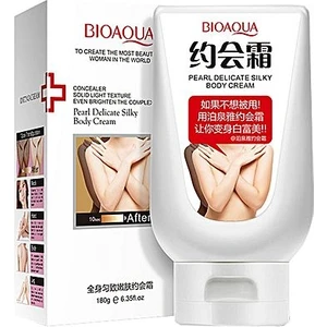 Bıoaqua Kararmalara Karşı İnci Tozlu Beyaz Görünüm Veren Vücut Kremi 180 gr