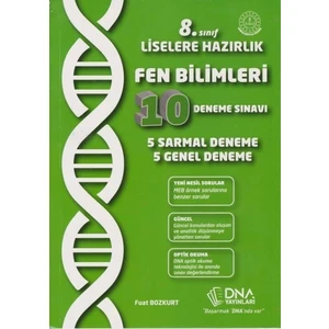 Dna 8. Sınıf Fen Bilimleri 5 Sarmal-5 Genel Deneme Sınavı-Yeni