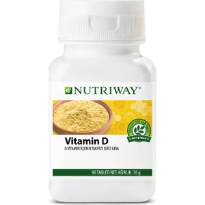 Nutriway™ Vitamin D - D Vi̇Tami̇Ni̇ İÇeren Takvi̇Ye Edi̇Ci̇ Gida