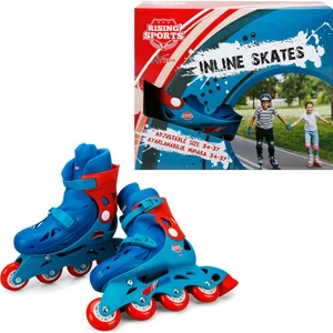 Rising Sports 4 Teker Paten 34/37 Mavi
