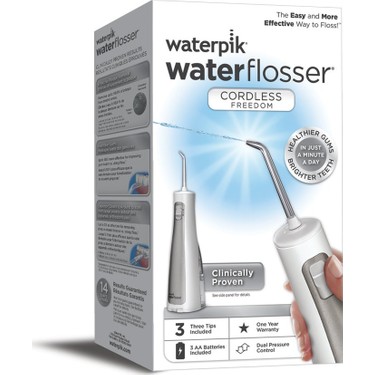 【新品未開封品✨】waterpik WF-03J010 WHITE Waterpik WF-03 Kablosuz Ağız Duşu ve Bakım Cihazı Beyaz Fiyatı