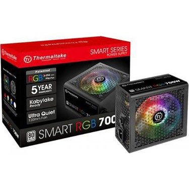 Thermaltake Smart 700W 80+ 12cm RGB Led Fanlı PSU Fiyatı