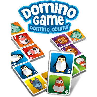 KS Games Hayvanlar Temalı Eğitici Domino Oyunu 2-4 Yaş İçin Fiyatı