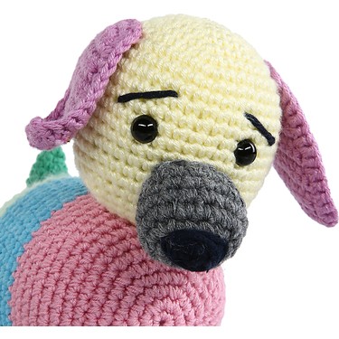 Amigurumi Atolyesi Renkli Kopek Amigurumi Fiyati