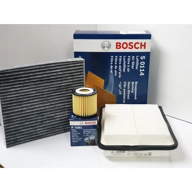 Bosch+Waben Toyota Corolla1.33Bosch+Karbonlu Polen Waben Filtre Seti