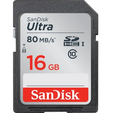 SanDisk Ultra SDHC 16GB 80MB/s Class 10