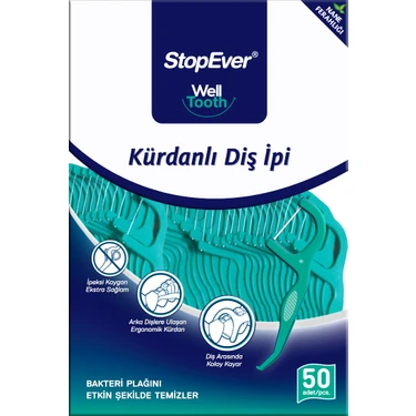 Stopever Well Tooth Kürdanlı Diş İpi