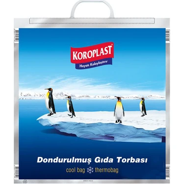 Koroplast Dondurulmuş Gıda Torbası 1 Adet 50x52