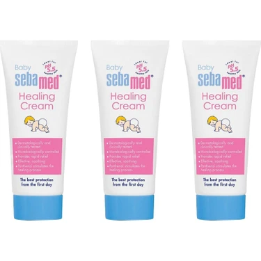 Sebamed Bebek Pişik Kremi 100 ml 3 Adet Dermatolojik Olarak Test Edilmiş