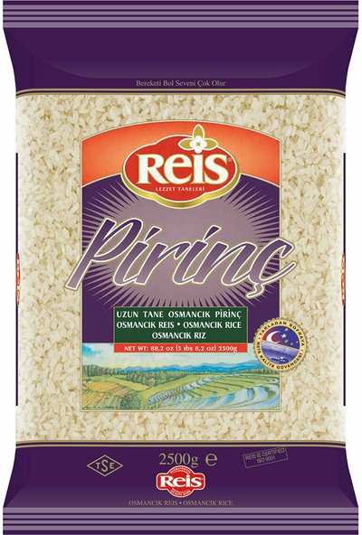 Reis Osmancık Pirinç 2.5 kg