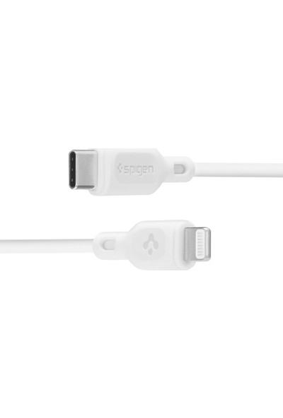 Spigen Essential Apple USB-C to Lightning PD (Power Delivery Destekli) Hızlı Şarj ve Data Kablo MFI Lisanslı (1 Metre) C10CL - 000CA25416