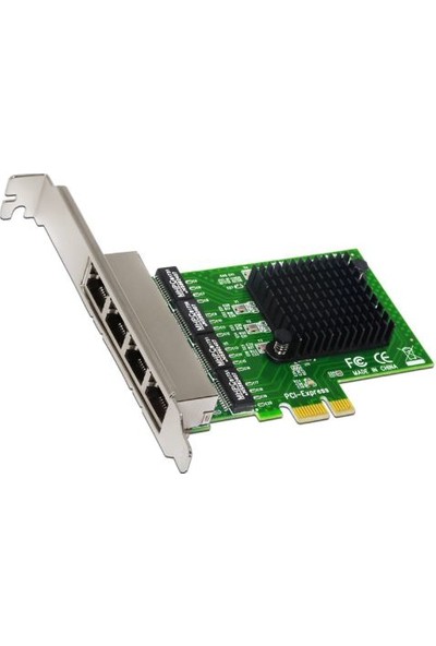 Open Smart 4 Port Gigabit Lan PCI Express Kart