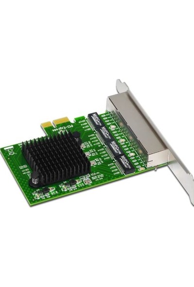 Open Smart 4 Port Gigabit Lan PCI Express Kart