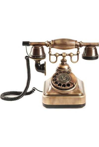 Anna Bell Klasik Eskitme Çevirmeli Telefon