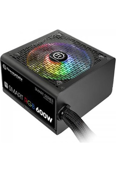 Thermaltake Smart 600W 80+ 12cm RGB Led Fanlı PSU (PS-SPR-0600NHSAWE-1)
