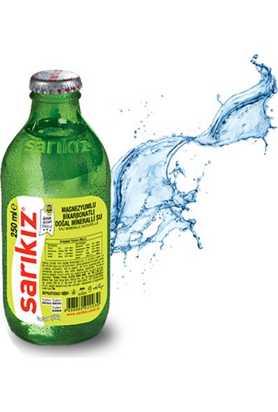 Alaşehir Sarıkız Sade Maden Suyu 24' lü 250 ml