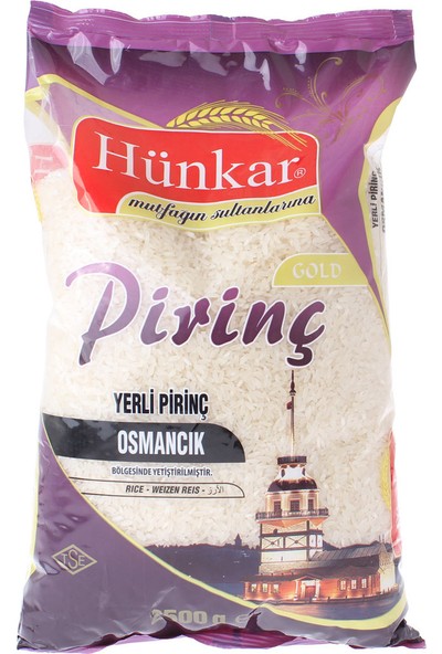 Hünkar Osmancık Yerli Pirinç 2.5 kg