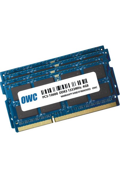 Owc 16 GB (4 x 4 GB) 1333MHz DDR3 So-Dimm PC3-10600 204 Pin