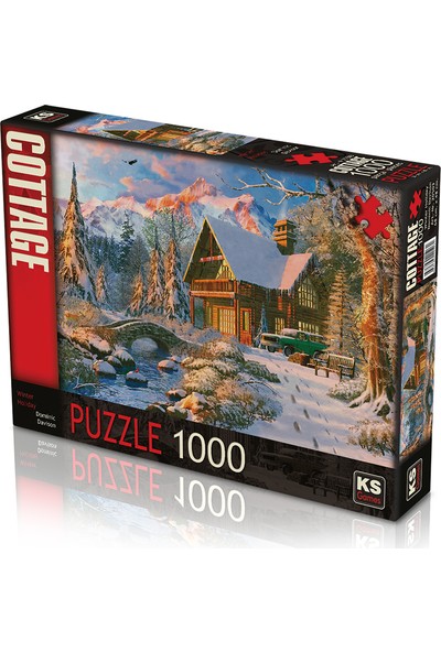 KS Games Winter Holiday 1000 Parça Puzzle