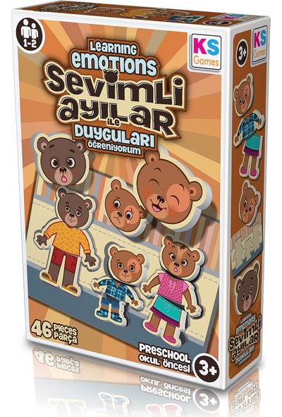 KS Games Sevimli Ayılar (Duyguları Öğreniyorum)