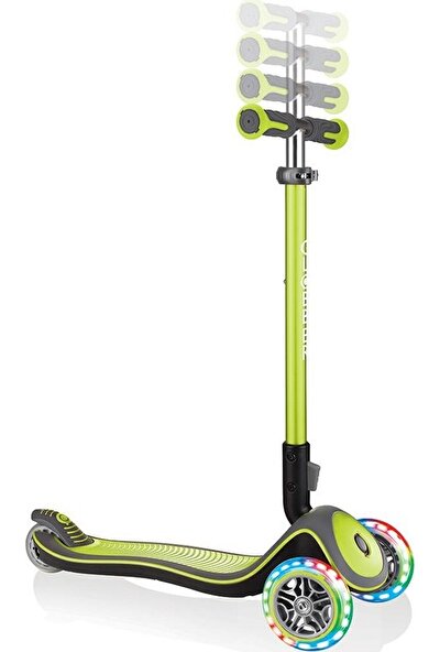 Globber Scooter Elite Deluxe Işıklı Yeşil