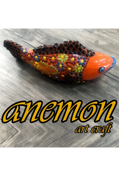 Anemon Anemon 24 cm Dekoratif Balık Biblo