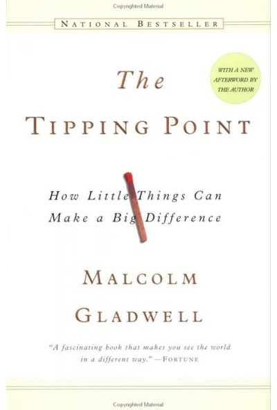 The Tipping Point - Malcolm Gladwell