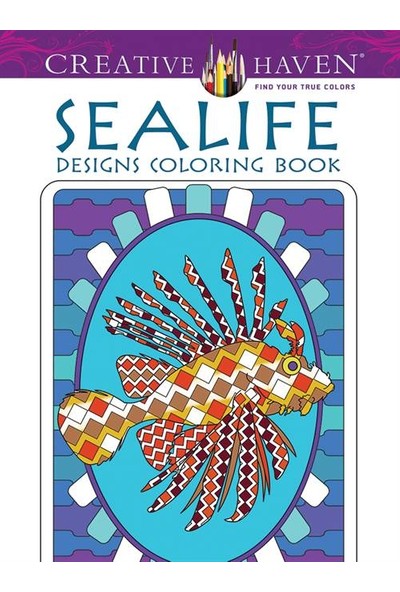 Creative Haven Sealife Designs Coloring Book - Kelly Montgomery