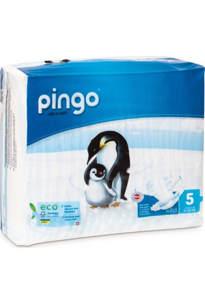 Pingo No:5 Ekolojik Bebek Bezi Junior 36 Adet