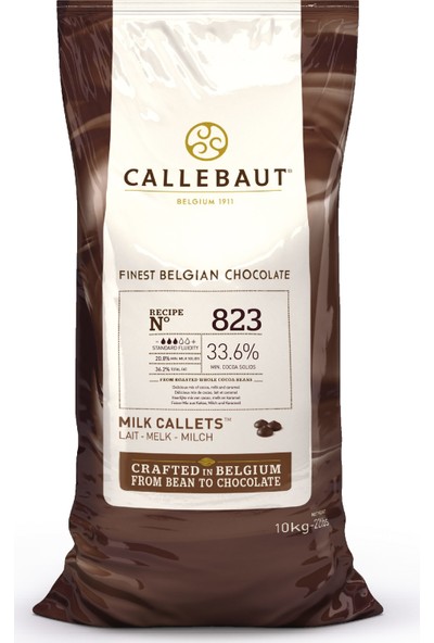 Callebaut Sütlü Çikolata 823 - 10 kg