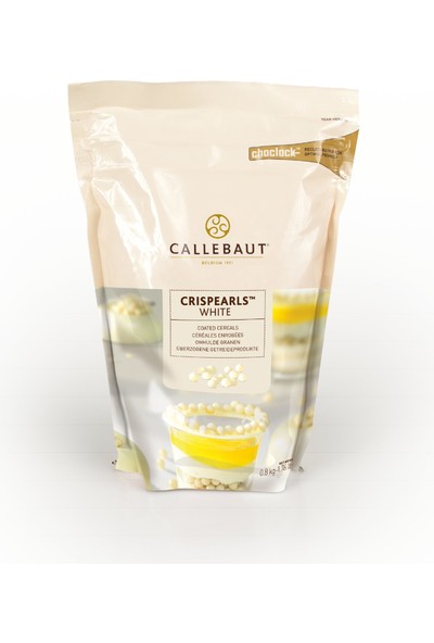 Callebaut Crispearls Beyaz - 0.8 kg