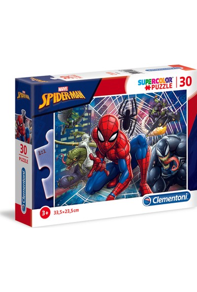 Clementoni 30 Parça Puzzle Spiderman