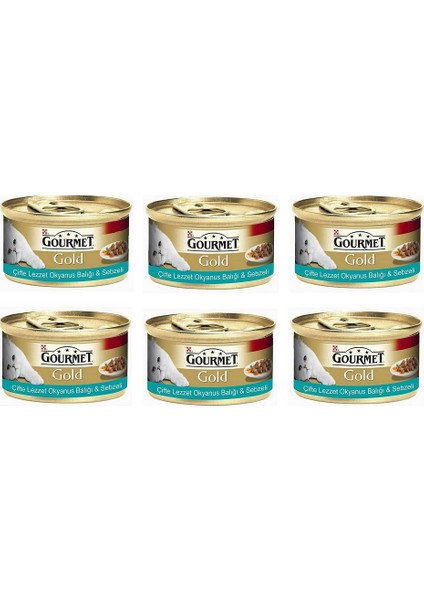 Çifte Lezzet Okyanus Balığı & Sebzeli 85 Gr x 6 Adet fiyatları