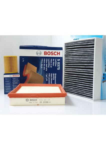 Bmw 3.20İ Ed F30 Filtre Bakım Seti 3'lü 2013-2016