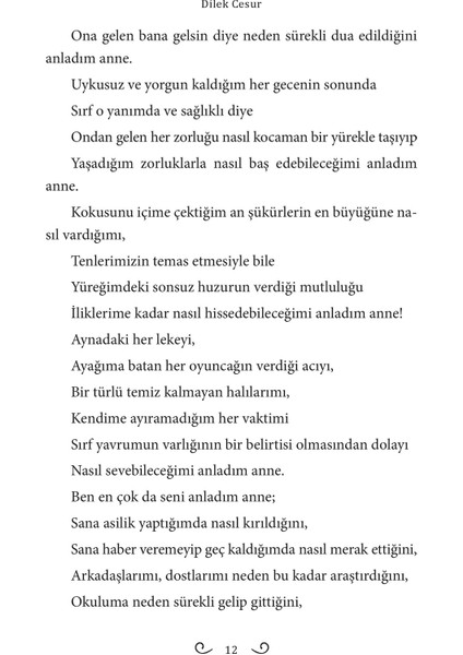 Seni Anlıyorum Anne - Dilek Cesur