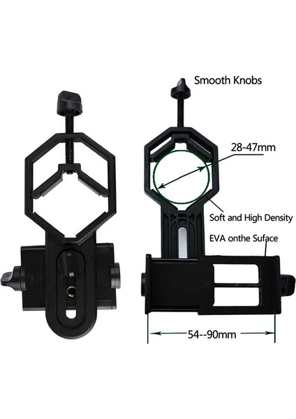 Dürbün , Teleskop , Mikroskop İçin Telefon Bağlantı Aparatı - Model No : Al2306