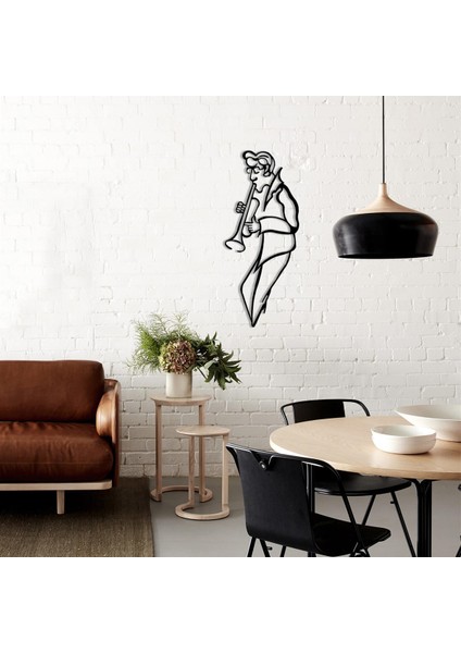 Musician Metal Tablo 30 x 70 cm