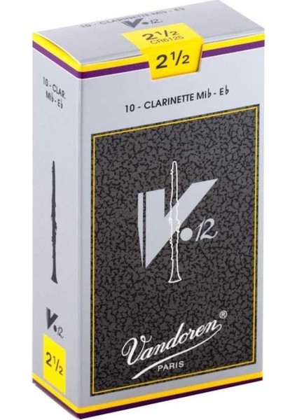 Cr6125 Mib Klarnet V12 Kamış (10Lu) No.2,5