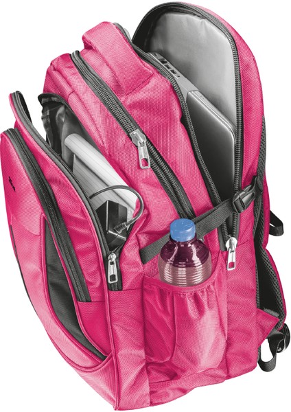 22857 Lima 16" Notebook Laptop Sırt Çantası Pembe