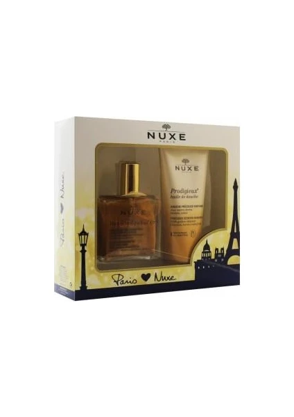 Huile Prodigieuse OR 100 ml+Nuxe Sun Shower Oil 200 ml Hediyeli