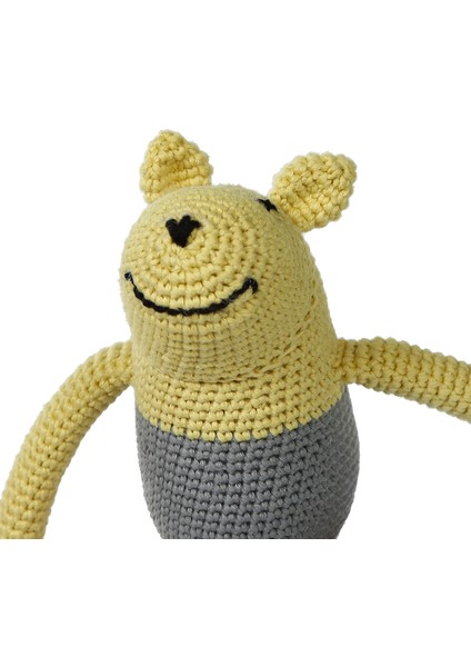 Amigurumi Sarı Gri Hamster modelleri